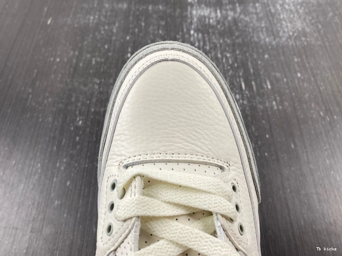Rep TBK Craft Jordan Air 3 Ivory FJ9479-100 0714